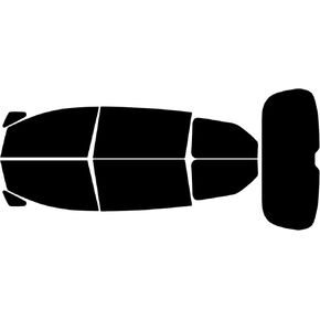 Trueline Automotive Precut Car Window Tint متوافق مع Honda Odyssey 2011-2017 - 20 ٪ جميع النوافذ الجانبية والخلف - فيلم Tint Film - Pre Cut Window Lindo for Car Windows - Tint Kit
