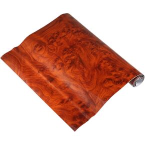 Brown Car PVC Wrap Roll Sticker Car Body Films Self Adhesive Film Fit for Cars Motorcycles 100x30cm 39.37"x11.81" Auto Replacement Parts