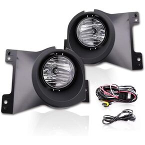 Fog Light Assemblies For F150 2009-2014 Ford, Upgrade Replacement Fog Lamp Assembly Kit, 200% Brighter than Original Assembly, 3000K Yellow IP67 DC 12V 2Pcs, FL3Z-15200-A