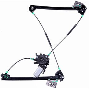 cciyu Power Window Regulator With Motor Replacement for 1997-2004 for Chevrolet for Corvette Front Left Driver Side