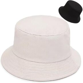 Summer Bucket Hat,Beach Sun Hat Double-Sided Fisherman Hat for Men Women