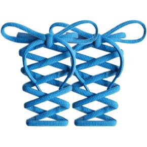 Sechunk Half Round Shoelace set of 2 pairs 12 colors Multiple lengths Shoe Lace For Athletic Running Sneakers