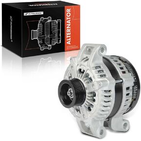 A-Premium Alternator Compatible with Ford F-250 Super Duty, F-350 Super Duty, 2013-2022, 6.2L, 12V 200A 6-Groove Pulley Clockwise, Replace# 104210-6490, 104211-0190