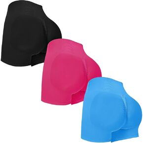 Coume 3 Pack Shorts for Women Weist Seamless High Cross Scrunch Butting Biker Ricer Gym Yoga Stish Athletic Booty Shorts