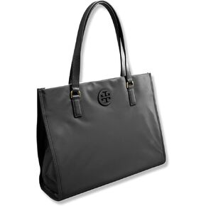 Tory Burch Womens 160633 Ella Gold-Tone Hardware Small Nylon Tote Bag,