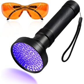 Air Conditioner Leak Detector, Air Conditioner Refrigerant Leak Detection Tool, Ultraviolet Flashlight Leak Detector, UV Flashlight for Car Fuel AC Leak Detection