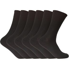 Steve Madden Women's 6 Pairs Crew Socks Casual, Athletic, Thick, Gym, Boot Socks for Women