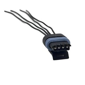 Idle Air Control Valve IAC Motor Pigtail Harness Connector - Compatible with GM 94-02 LT1 LT4 LS1, Buick, Chevrolet Lumina, Oldsmobile, Oldsmobile Cutlass, Pontiac; Replaces S-551.LJQ-97