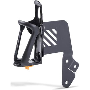 Savadicar Door Cup Holder Compatible with Jeep Wrangler (JL) & Gladiator (JT) 2018-2025, Fit Standard Bottles 2.2 to 3.1 Inch, Extension Accessories for Jeep, Left Side, Black