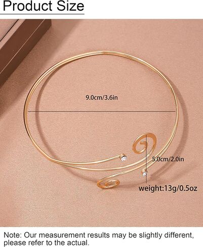 Gold Arm Cuff for Women Trendy Layered Swirl Arm Cuff Upper Arm Adjustable Gold Bikini Bangle Armband Summer Beach Hawaiian Armlet Jewelry Accessories Gifts for Her in Saudi Arabia