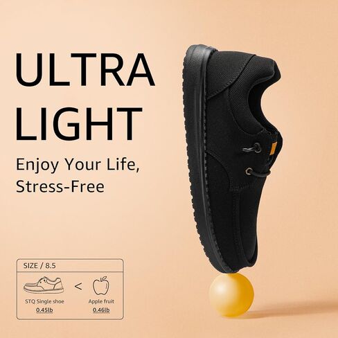 STQ Men's Lace up Loafers丨Orthopedic Ultralight Boat Casual Shoes with Arth Support in Saudi Arabia