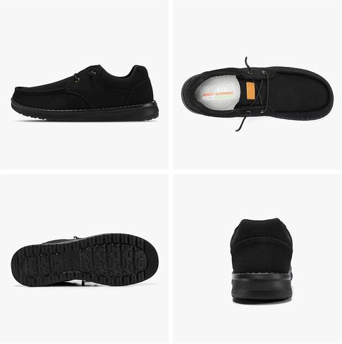 STQ Men's Lace up Loafers丨Orthopedic Ultralight Boat Casual Shoes with Arth Support in Saudi Arabia