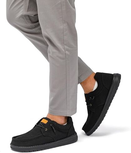 STQ Men's Lace up Loafers丨Orthopedic Ultralight Boat Casual Shoes with Arth Support in Saudi Arabia