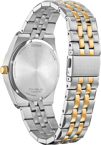 Citizen Men's Eco-Drive Corso Diamond Bezel Watch, Two-Tone Stainless Steel Bracelet Watch, 3 Hand, Date in Saudi Arabia