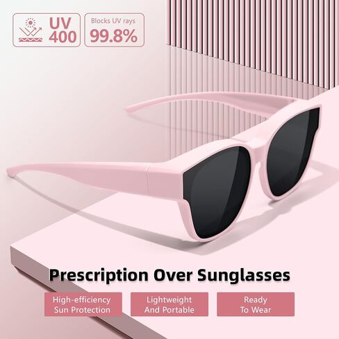 EYEBUDDY Fit Over Glasses Sunglasses for Kids Polarized Sunglasses:fitover sunglasses boys girls in Saudi Arabia
