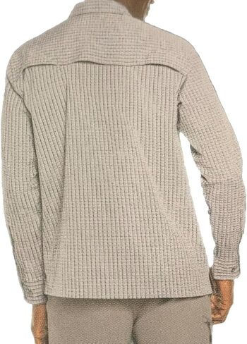 Orvis Men's UPF 30+ Quick Dry Long Sleeve Button Up Tech Shirt with Roll Tab Sleeves in Saudi Arabia
