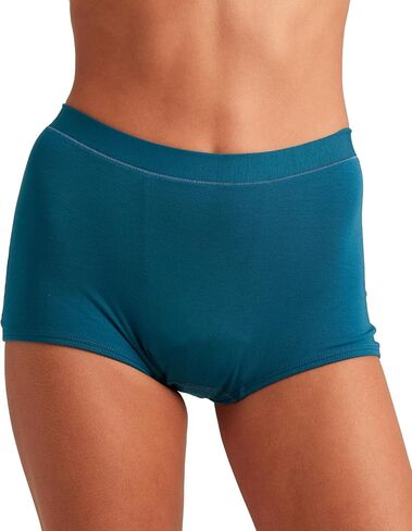 saalt Comfort Modal Boyshort Period Underwear - Heavy & Super Absorbency - Keeps You Dry from All Leaks in Kuwait