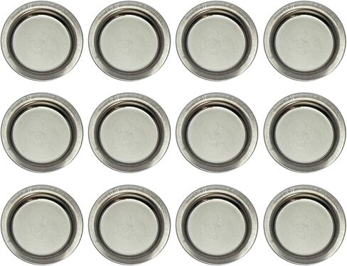 Multi-Purpose Electroplated Steel Plate, Iron Plate, Metal Tray, Metal Dish for Painting & Incense Heater Burner, Electric Incense Burner, 3.5 x 0.6cm (12) in Kuwait