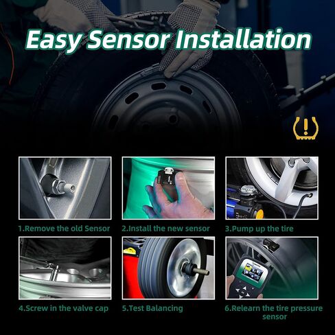 مستشعر CDWTPS TPMS ، نظام مراقبة ضغط الإطارات 433 ميجا هرتز لعام 2006-2010 كرايسلر | دودج | Jeep 4-Pack استبدال# 56029481ab 56029359ab ، 68078768AA in Kuwait