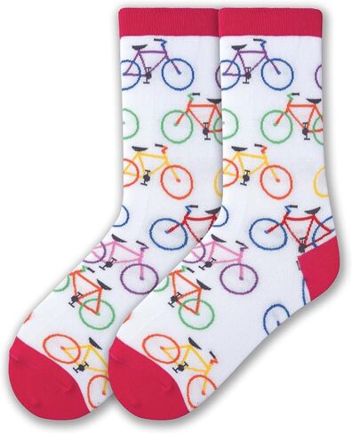 K. Bell Women's Fun Sports & Outdoors Crew Socks - 1 أزواج - هدايا جديدة رائعة ولطيفة in Kuwait
