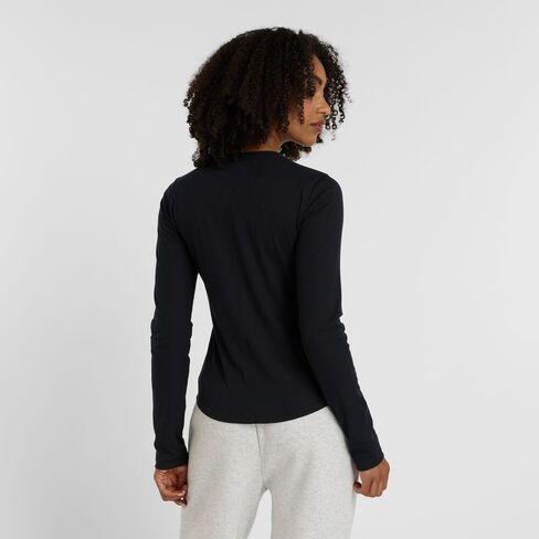 New Balance Women's Micro-rib Long Sleeve in Kuwait