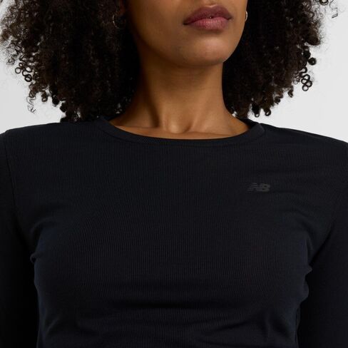 New Balance Women's Micro-rib Long Sleeve in Kuwait