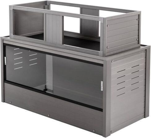 New Age Pet® Large Maple Mojave Stacker for Reptile Habitats | 10 Year Limited Manufacturer's Warranty | Stackable Design, Accommodates Lighting Set-Up in Saudi Arabia
