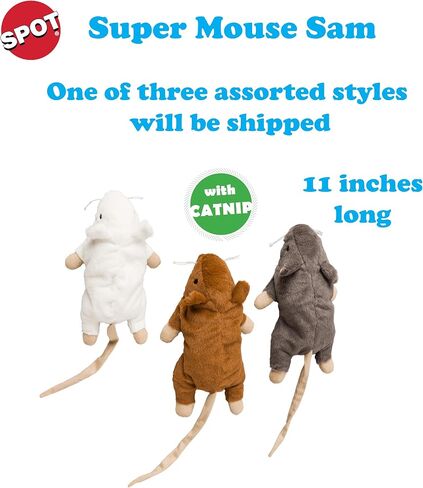 SPOT Ethical Pets 52082 House Mouse Helen Catnip Toys in Saudi Arabia