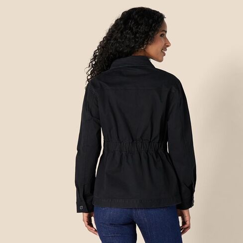 Amazon Essentials Women's Women Forting Midwight Cotton Twill Jacket in Saudi Arabia