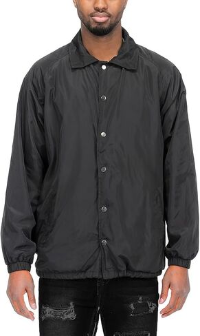 WEIV GEAR Men's Full Zip Hooded Lightweight Windbreaker Anorak Jacket in Kuwait