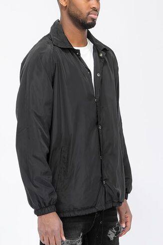 WEIV GEAR Men's Full Zip Hooded Lightweight Windbreaker Anorak Jacket in Kuwait