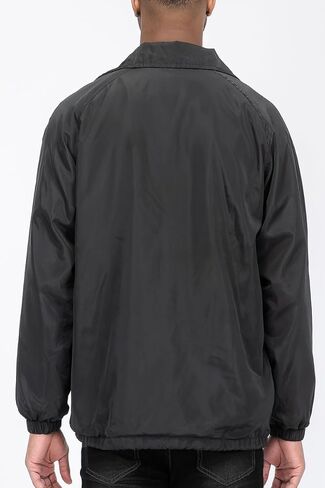 WEIV GEAR Men's Full Zip Hooded Lightweight Windbreaker Anorak Jacket in Kuwait