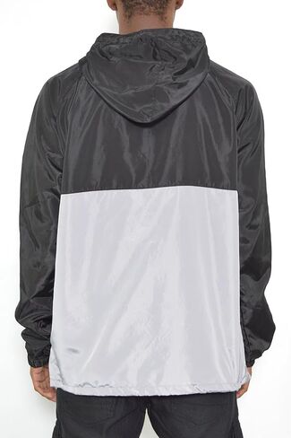 WEIV GEAR Men's Full Zip Hooded Lightweight Windbreaker Anorak Jacket in Kuwait