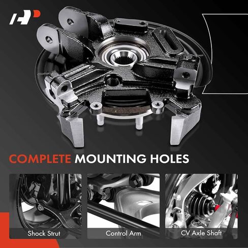 A-Premium Rear Right Steering Knuckle & Wheel Bearing Hub Assembly Compatible with Ford Explorer 2002-2005, Explorer Sport 2002-2003, w/5-Lug, Passenger Side in Saudi Arabia