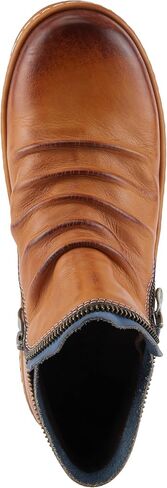 SPRING STEP L'Artiste Chesapeake Women's Floral Bootie - أزهار مطلية ، جلد مصقول ، نمط بوهيمي in Kuwait