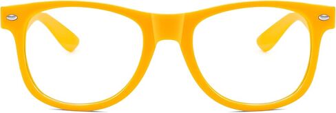 Feisedy Classic Square Eyewear Frame Clear Lens Retro Nerd Gake Gakees for Men Women Cosplay Costume Eyeglasses B0276 in Saudi Arabia