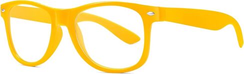 Feisedy Classic Square Eyewear Frame Clear Lens Retro Nerd Gake Gakees for Men Women Cosplay Costume Eyeglasses B0276 in Saudi Arabia