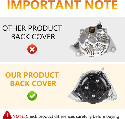 160A New Alternator Fit for Dodge Durango 2004-2006 3.7L, for Dodge Durango 2001-2006 4.7L, for Jeep for Liberty 2002-2006 3.7L, for Grand Cherokee 2005-2006 3.7L 4.7L, for Commander 2006 3.7L 4.7L in Saudi Arabia
