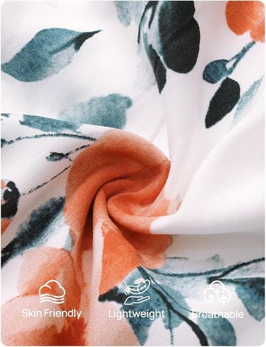 ZESICA Women's 2026 Summer Casual Floral Print Short Sleeve V Neck High Waist A Line Tiered Flowy Boho Maxi Dress in Saudi Arabia