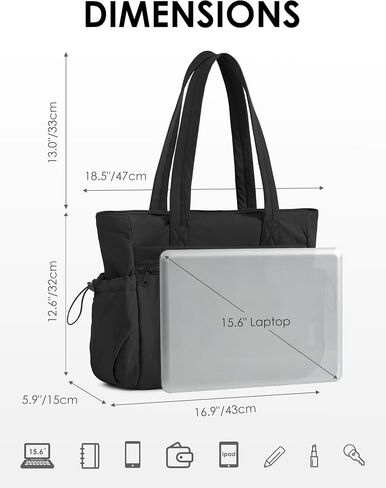 Tote Bag for Women, Lightweight Large Puffer Bag, Quilted Shoulder Purses Handbags for Travel Work in Saudi Arabia
