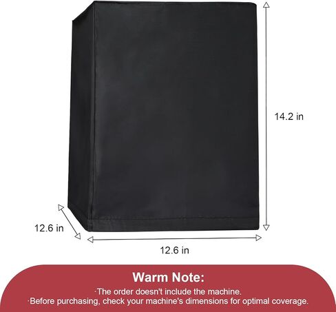 Waterproof Air Fryer Cover for 10-26 Quart Extra Large Instant Pot Toaster Oven Electric Pressure Cooker Rice Cooker, Countertop Appliances Dust Cover, Black in Saudi Arabia