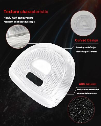 1 piece Overhead Dome Map Light Cover Dome Ceiling Light Clear Lens Cargo Dome Light Lens For Ford F150 YF1Z-13783-CA in Saudi Arabia