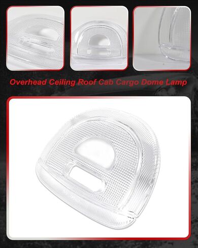 1 piece Overhead Dome Map Light Cover Dome Ceiling Light Clear Lens Cargo Dome Light Lens For Ford F150 YF1Z-13783-CA in Saudi Arabia