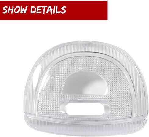 1 piece Overhead Dome Map Light Cover Dome Ceiling Light Clear Lens Cargo Dome Light Lens For Ford F150 YF1Z-13783-CA in Saudi Arabia