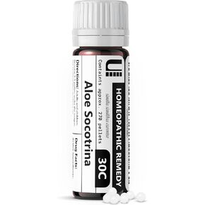 Aloe Socotrina 30C Homeopathic Remedy, 270 Pellets