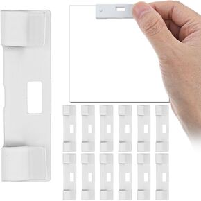 12 Pcs Vertical Blind Repair Tabs Vertical Blinds Replacement Slats Vertical Blind Repair Vane Savers Window Blinds Replacement Blind Fixer Tabs Blinds Repair Kit For Vertical Blinds Replacement Slats