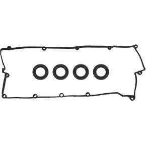 2244123800 2244323001 Valve Cover Gasket with Spark Plug Seals for Hyundai Elantra 03-12/Tiburon 03-08/for Tucson 05-09 for Kia Spectra 04-09/Spectra5 05-09/Sportage 05-10 (‎2244123800 & 2244323001)