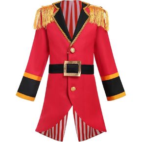 IMEKIS Boys Halloween Costume Prince Charming Royal Guard Pirate Dress up Birthday Outfits for Toddler Kids 3-8T