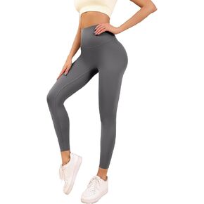 Leggings for Women Tummy Control Butt Lift High Waisted, No Front Seam Buttery Soft Workout Leggings for Maternity