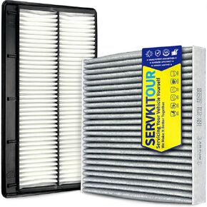 Cabin and Engine Air Filter Set for Pilot 2023 2024 2025, MDX 2022-2025 Only 3.5L Gas, Replace 17220-61A-A00, 80291-T5R-A01